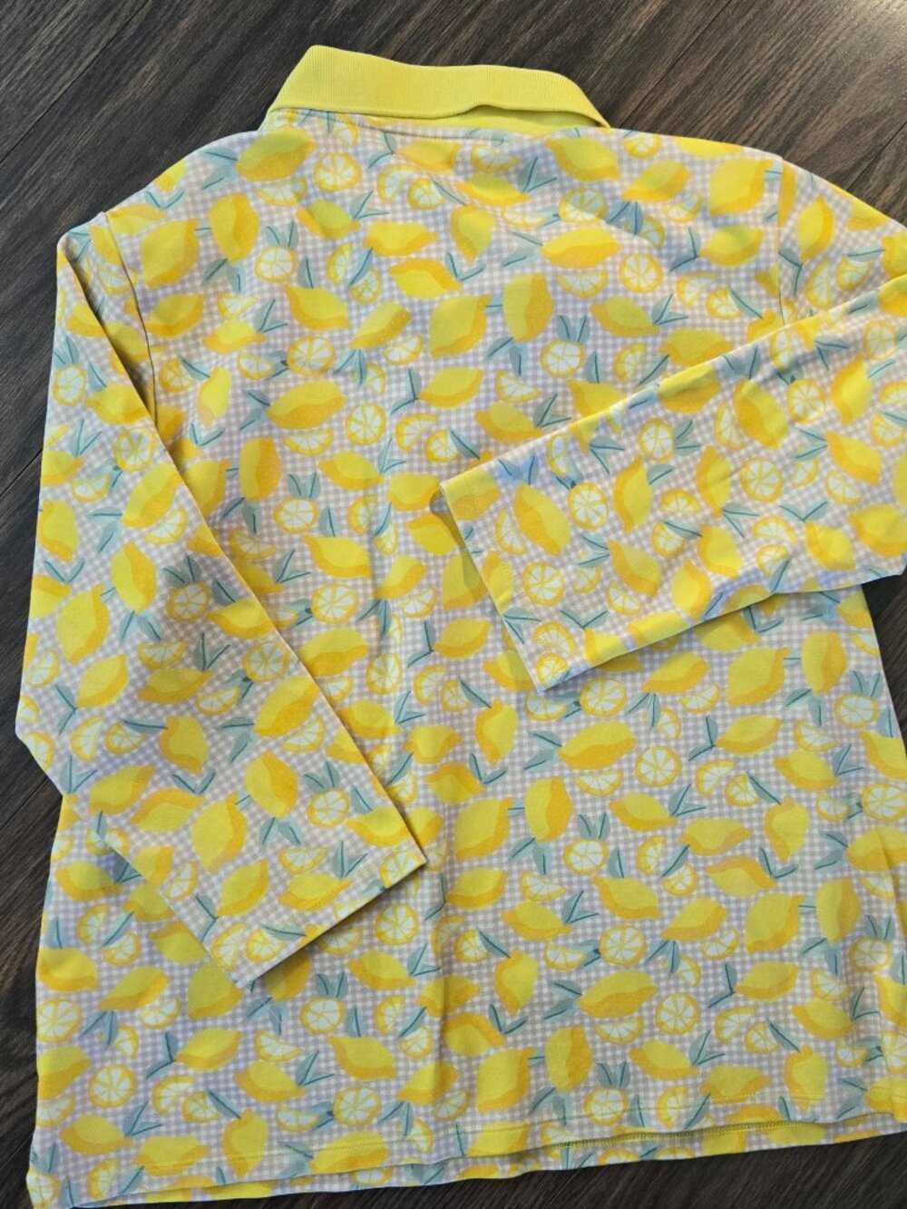 LANDS' END Classic Style 100% Cotton Tunic Shirt SIZE L - Picture 2 of 4
